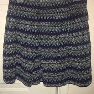 Peplum band skirt